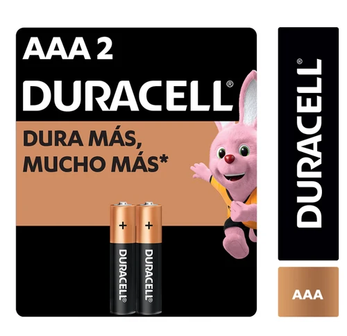 PILA ALCALINA DURACELL AAA 2Un